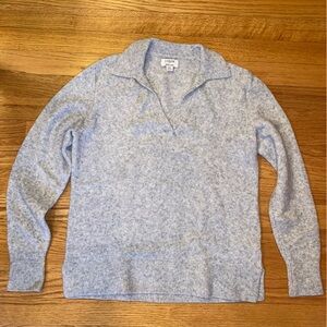 J. Crew heather grey V-Neck Sweater